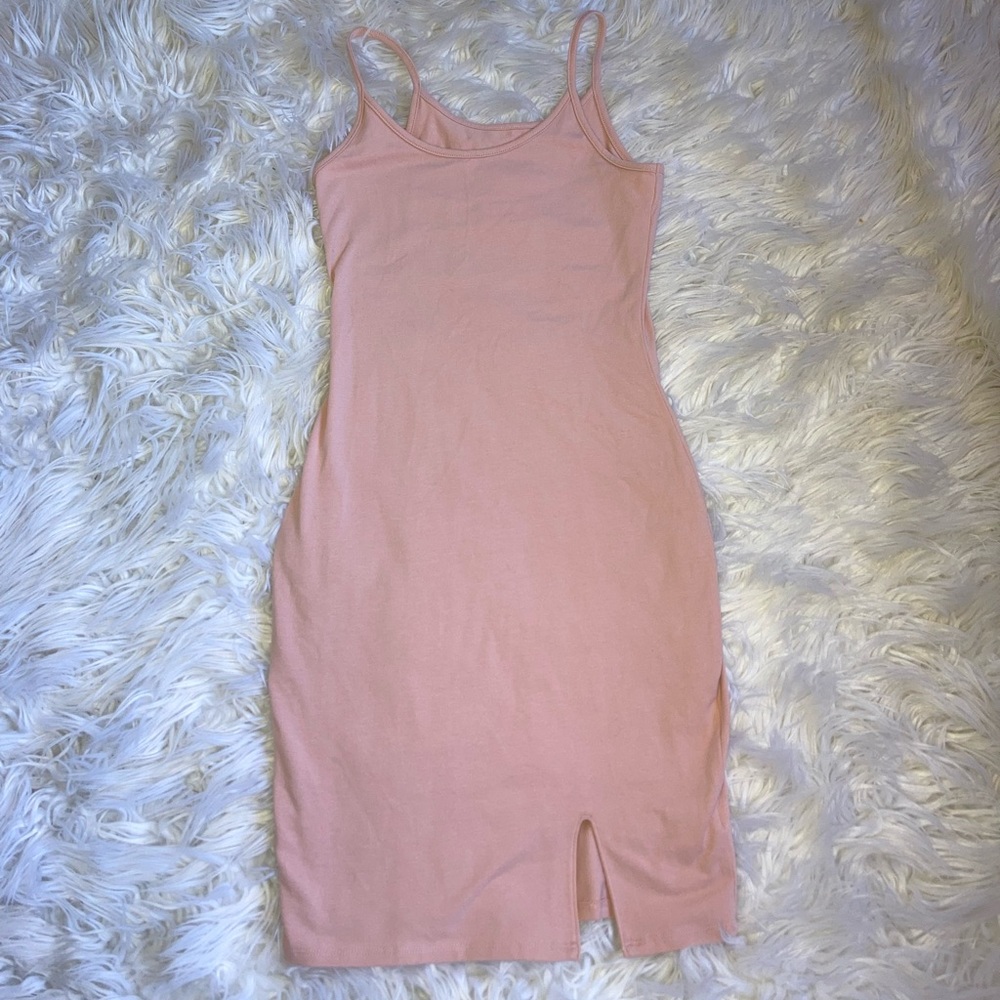 Tight pink minidress - x - small